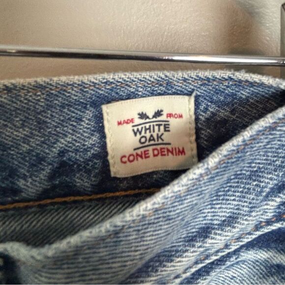 Levi's 501 S White Oak Cone Denim Skinny Jeans with Distressed Details size 26 - Picture 6 of 14